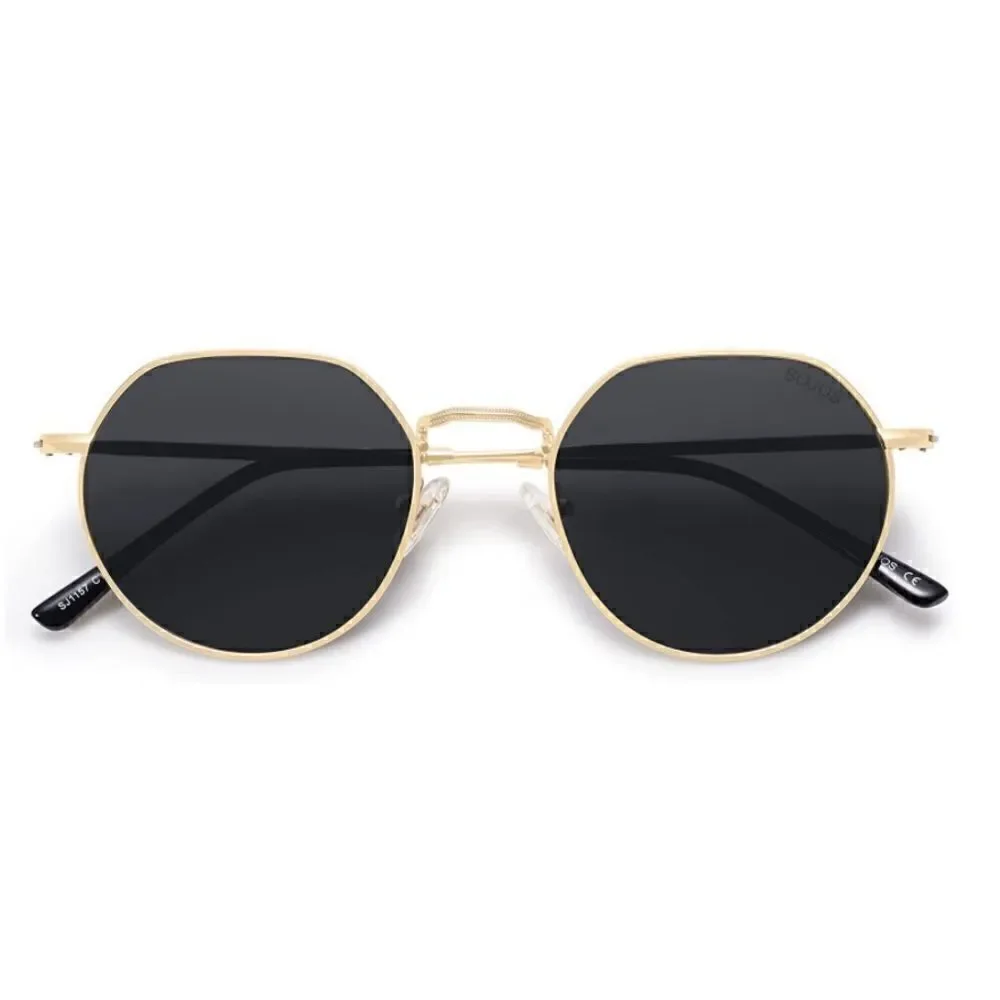 Round Polygon Frame Sunglasses